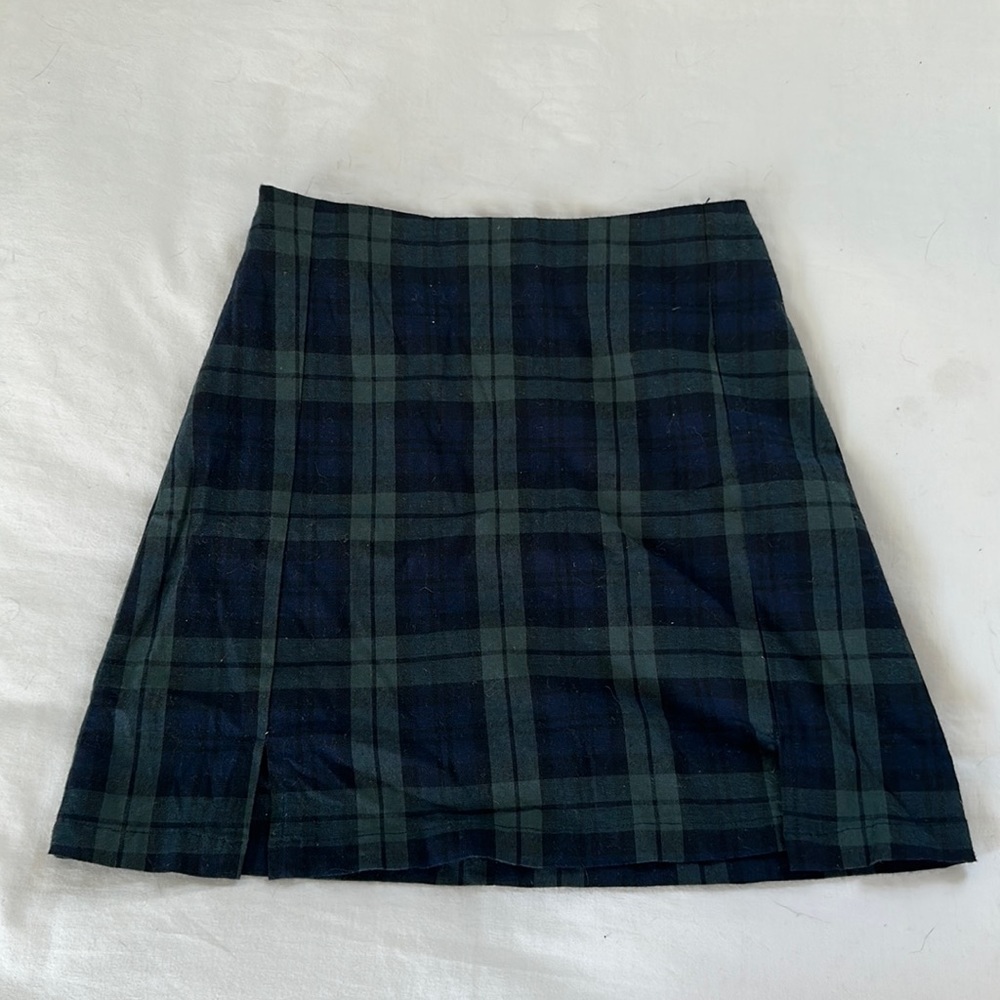 John Galt plaid mini skirt Small